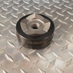 Custom Round Die 2.562" Dia  Includes S-7 tool steel punch,  rated to 12 gauge stainless steel 