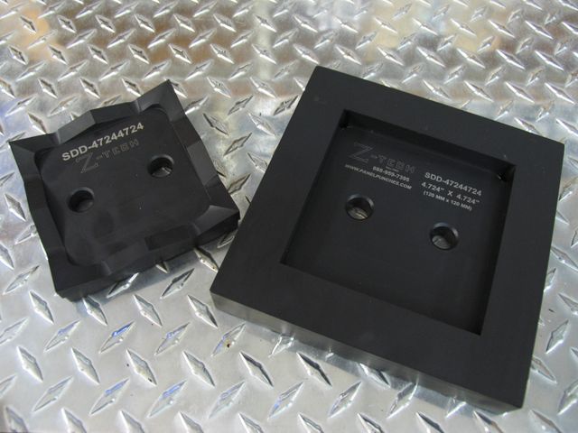 Custom Super Dandy Die Set 4.724" by 4.724" (120MM by 120MM)