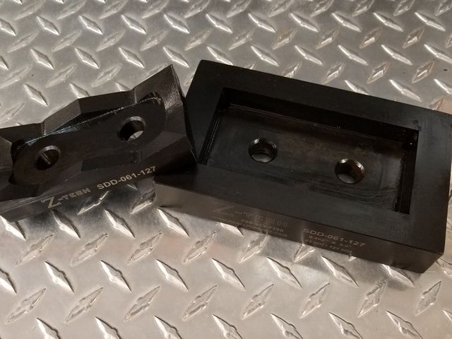 Custom Super Dandy Die 2.402" x 5.00"  (61mm x 127mm) with Standard 0.072" Radius Corners
