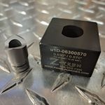 Custom Micro Dandy Die Set  - Single Stud Pull - "D" 0.630  Dia. by 0.570" Over Flats 