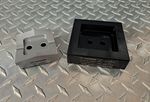 Custom uDL Die Set 2.688" by  2.688" with Standard Radius Corners and Special Shear Clearance .010" for 20 gauge stainless steel 