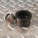 Custom Round Die 1.125" Dia  Includes S-7 tool steel punch,  rated to 12 gauge Stainless Steel 
