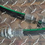 48" Long, High Pressure (10,000psi MAX) Hose Assembly for use on Milwaukee, Power-X and other commercially available hydraulic Pumps that have a 3/8" High Pressure Quick Coupling. 