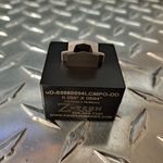 Custom Micro Dandy Die Set 0.398" by 0.594", "DD" type with custom tabs and S-7 Tool Steel punch. Maximum recommended material,  14 gauge mild steel