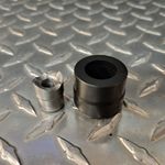 Custom Round Die Set 0.575"  Dia. S-7 Tool Steel Punch 3/8-24 Pull Stud Approved for Stainless Steel