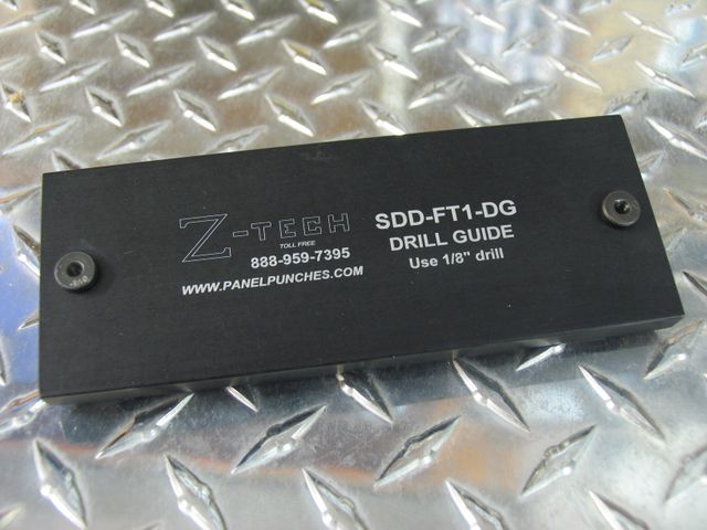 Custom Super Dandy Die Set
2.500" x 4.250" 
DRILL GUIDE
