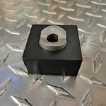 Custom u2DM Dandy Die Set  - Single Stud Pull - Double "D" 0.953"  Dia. by 0.874" Over Flats