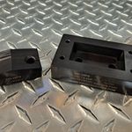 Dandy Dieset, 1.378" x 2.559" (35mm x 65mm) for Harting "B" series and Wieland connectors.  Includes drill guide holes in die base 