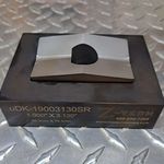 Custom uDK series panel punch, 1.900" x 3.130" with .073 Radius Corners  Rated for 10 gauge mild Steel.