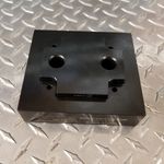 Custom Super Dandy Die Special "+" type opening over all 3.625" by 3.195" Complete with drill guide holes