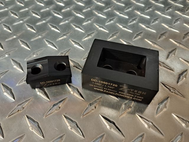 Custom Dandy Die Set 1.050" by 1.720" For Redington Model 48 counter