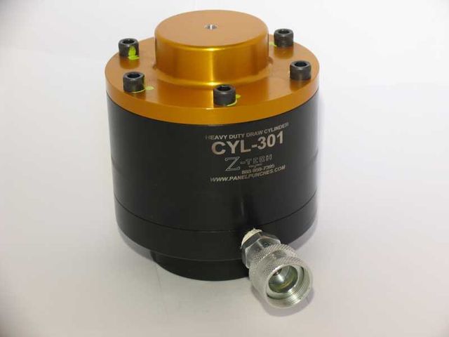 Heavy duty draw cylinder for 300 series Die Set Includes 1" Pull Stud