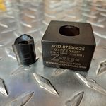 Custom Micro Dandy Die Set  - Single Stud Pull - Double "D" 0.739  Dia. by .625" Over Flats 