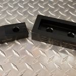 Custom Super Dandy Die, Opening size 1.5" x 4.5" for Southco Pocket Pull Series, Flush Pull.  ONLY 1-DIESET AVAILABLE!!!  (Replaced with SDD-15004500)  