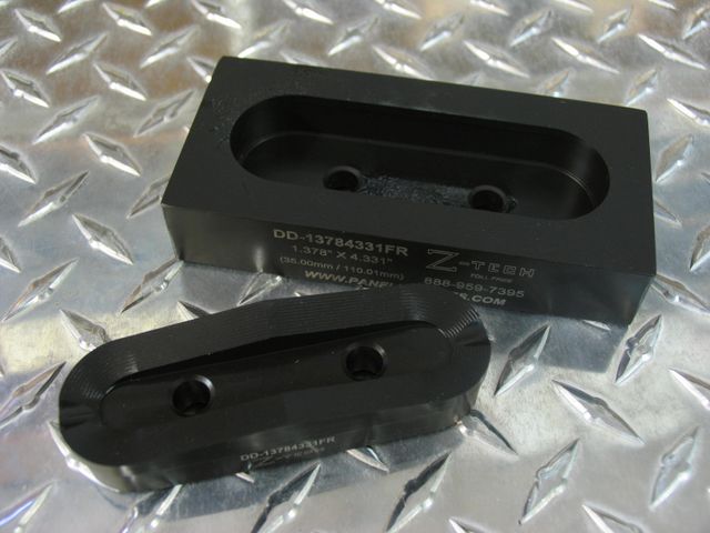 Custom Mini Dandy Die Set 1.378 X 4.331 35MM X 110MM Full Radius Ends