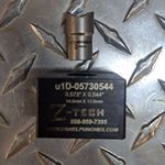 Custom u1DM die set.  0.573" by 0.544" over flat single D 