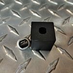 Custom uuD Die Set, 0.380" Dia by 0.305" over flats Double "D."   Recommended maximum 16 gauge mild steel / 14 gauge aluminum