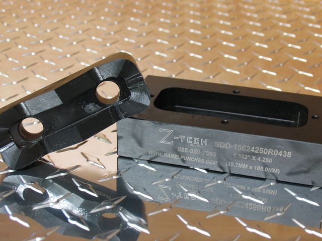 Custom Super Dandy Die Set 4.000" by  4.000" with 0.250 Radius Corners