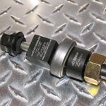 Custom uuD Die Set, 0.311" (7.9mm) Dia by 0.385" (9.8mm) over flats Double "D."   Recommended maximum 16 gauge mild steel /14 gauge aluminum.