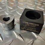 Custom u1DM Dieset 1.080" Dia. 1.035" Over Flat Single M Pull Stud,  S-7 Steel Punch 