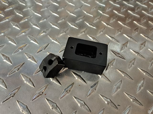 Custom Mini Dandy Die Set
Opening Size 0.875" x 1.203" with 0.218 Radius Corners
Includes drill guide holes for opening
For EAC309x - Rear mounting detail