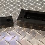 Opening Size 1.378" x 3.386 ", (35MM x 86MM) Standard opening for Harting "B" series and Wieland connectors.  Includes drill guide holes in base for drilling device mounting holes.  Also compatible with Murrplastik KDL 16 Cable entry gland plates