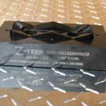 Custom Super Dandy Die Set, 1.562" by 4.250" with .438" radius.  Includes drill guide holes per documentation