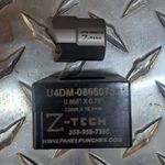 Custom Micro Dandy Die Set  - Single Stud Pull - Four Flats  0.866"  Diameter by 0.752" Over Flats, S-7 Tool Steel Punch