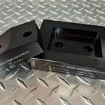 Custom Super Dandy Dieset, 2.500" by 3.562"  Standard 0.073" Radius Corners   (For use on up to 10 Gauge mild steel)