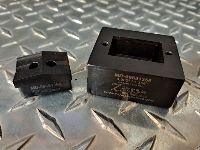 Custom Mini-Dandy Die Set 0.965" by 1.358"